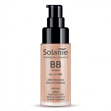 Solanie BB krém hialuronsavval és fényvédővel SPF15 Medium