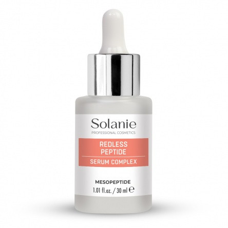 Solanie bőrpírcsökkentő Peptid szérum komplex, 30 ml