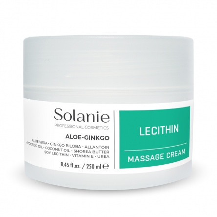Solanie Aloe Gingko lecitines masszázskrém, 250 ml