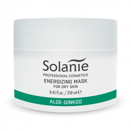 Solanie Aloe Gingko energetizáló pakolás száraz bőrre, 250 ml