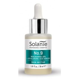   Solanie Skin Nectar No.9 Niacinamid 10% + Hialuronsav szérum, 30 ml