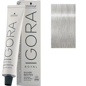   Schwarzkopf Igora Royal Silver Whites krémhajfesték 60 ml - Silver