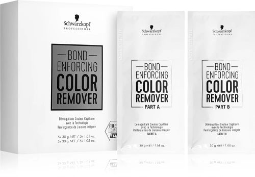 Schwarzkopf Professional Bond Enforcing hajszín eltávolító por, 10x30 g