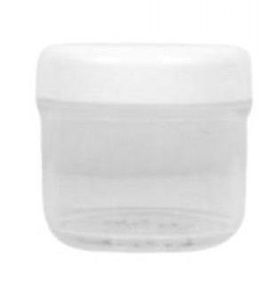 Kozmetikai tégely, víztiszta, 10 ml, 1 db