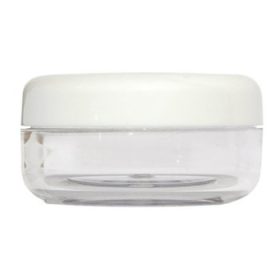 Kozmetikai tégely, víztiszta, 100 ml, 1 db