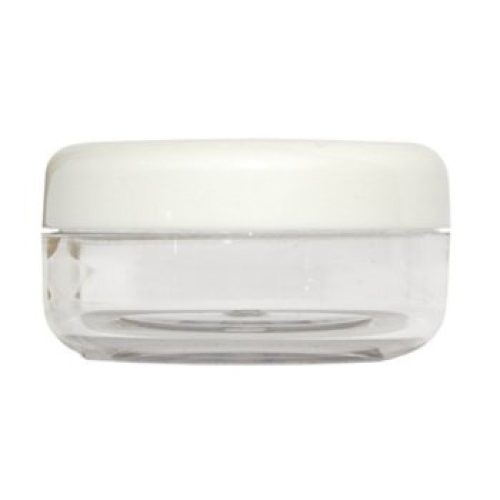 Kozmetikai tégely víztiszta, 30 ml, 1 db