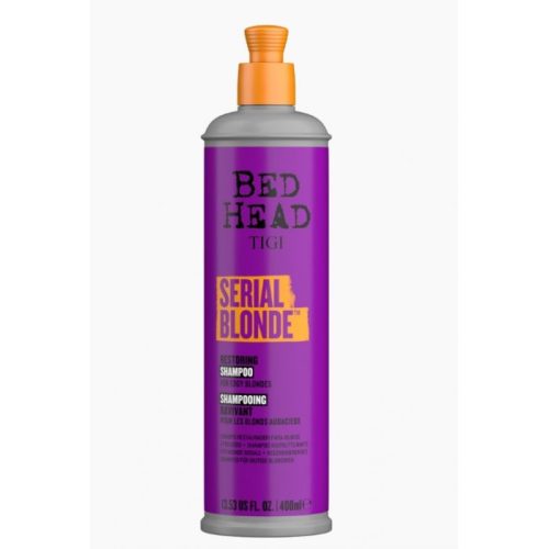 Tigi Bed Head Serial Blonde sampon sérült szőke hajra, 400 ml