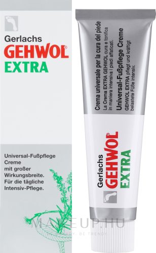 Gehwol Extra krém nagyon igénybevetett lábakra, 75 ml