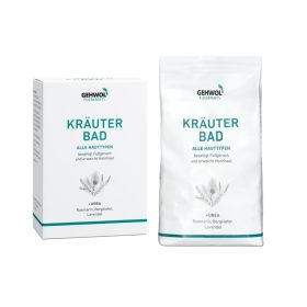   Gehwol Fusskraft gyógynövényes lábfürdosó bőrkeményedés ellen, 400 g