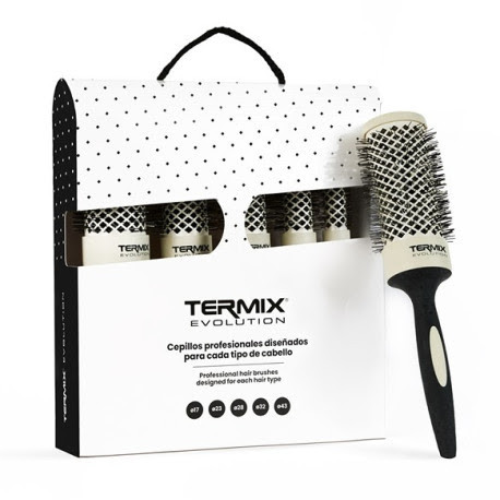 Termix Evolution Soft körkefe szett, 5 db (17, 23, 28, 32, 43 mm)
