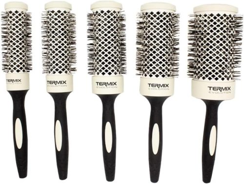 Termix Evolution Soft körkefe szett, 5 db (17, 23, 28, 32, 43 mm)