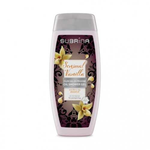 Subrina érzéki vanília tusfürdő, 250 ml
