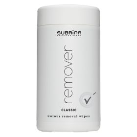 Subrina hajfestékeltávolító törlőkendő, 100 db