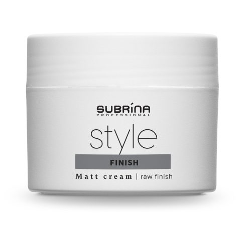 Subrina Style Finish ultra erős matt hajformázó krém, 100 ml