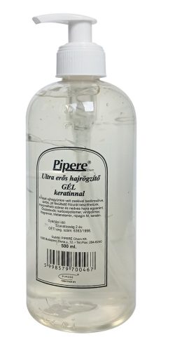 Pipere keratinos hajzselé ultra erős tartással, 500 ml