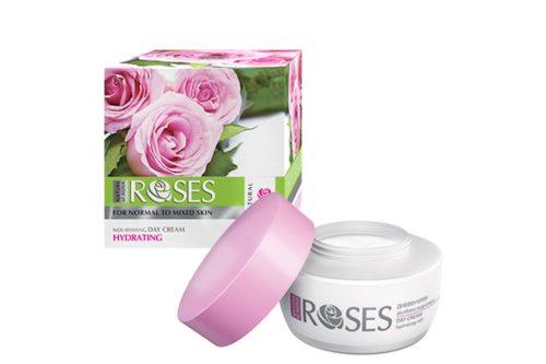 Nature of Agiva Roses hidratáló nappali arckrém vegyes bőrtípusra, 50 ml