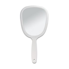 Titania kézi kozmetikai tükör nyeles 1530 L, Fehér