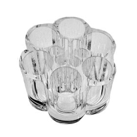 Titania ecsettartó akril kerek 1256