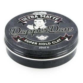 Dapper Dan Ultra Matte Super Hold Clay hajformázó, 50 ml