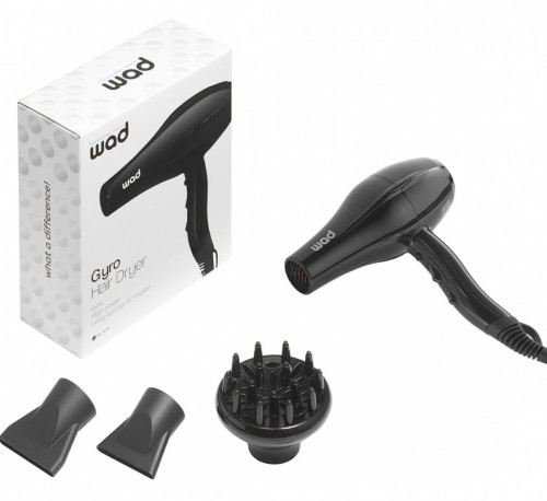 Wad Gyro hajszárító, fekete 2000W