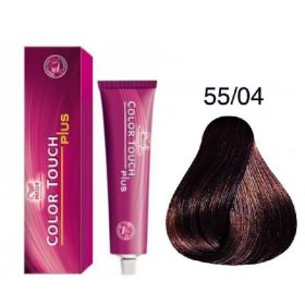   Wella Professionals Color Touch Plus intenzív hajszínező 55/04
