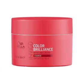   Wella Professionals Invigo Color Brilliance tápláló hajpakolás festett vastagszálú hajra, 150 ml