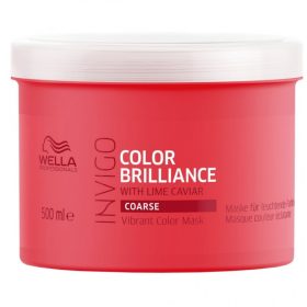   Wella Professionals Invigo Color Brilliance tápláló hajpakolás festett vastagszálú hajra, 500 ml