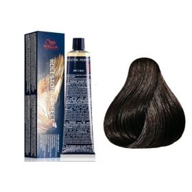   Wella Professional Koleston Perfect Me+ krémhajfesték, 4/07