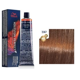   Wella Professional Koleston Perfect Me+ krémhajfesték, 7/47