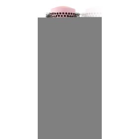 Pasztel-Ion thermikus kefe, pasztel rózsaszín, 53 mm