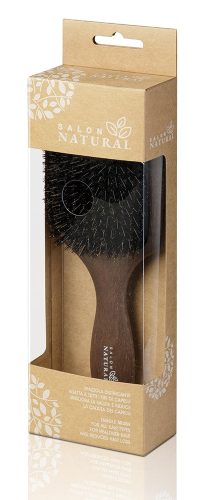 Salon Natural bontókefe nejlon és vaddisznósörtével