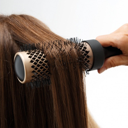 Carbon Argan Magic körkefe, 25 mm