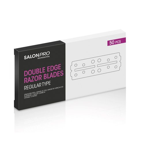 Double Salon Pro univerzális rozsdamentes acél borotvapenge, 50 db
