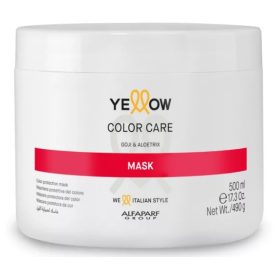   Yellow Color Care színvédő hajpakolás festett hajra, 500 ml