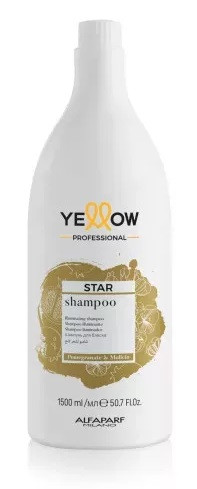Yellow Star Illuminating hajfényesítő sampon, 1,5 l
