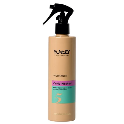 Yunsey Vigorance Curly Method revitalizáló spray göndör hajra, 300 ml