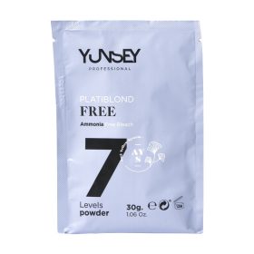 Yunsey Platiblond ammóniamentes special szőkítőpor, 30 g